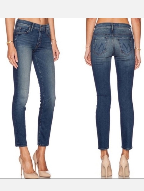 MOTHER Denim - MOTHER The Muse Ankle Jean in China Blossom Size 25